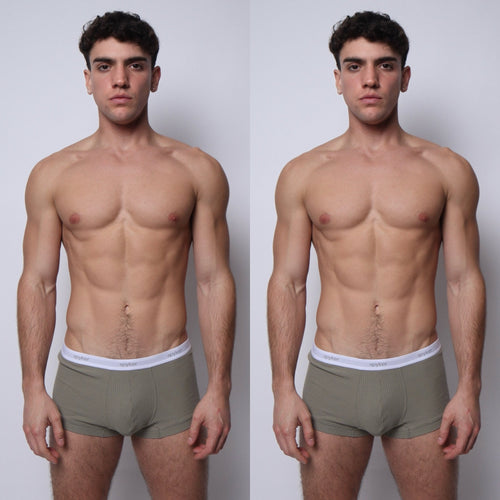 2 pack boxer sage - spyker studio