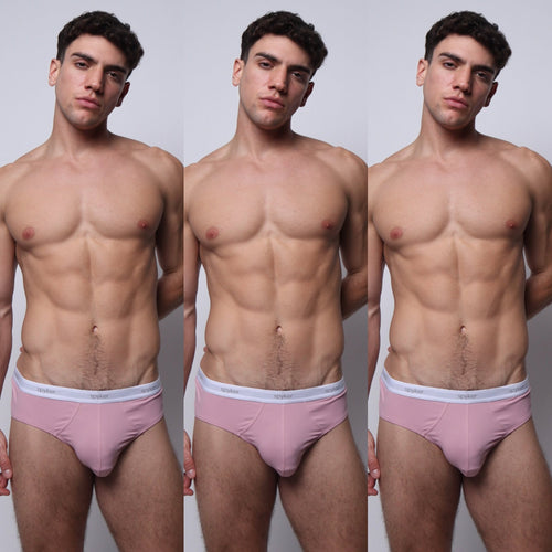3 pack essential brief cherry blossom - spyker studio