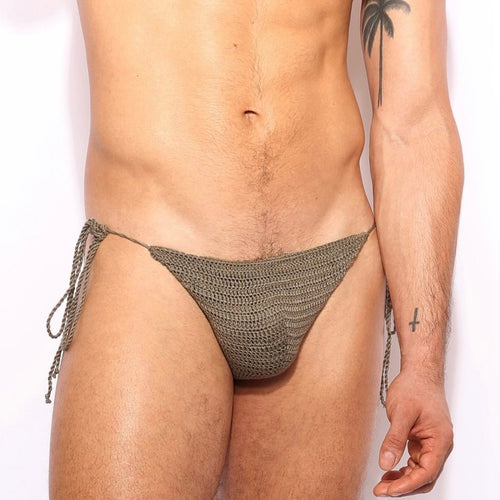 crochet swim brief - spyker studio